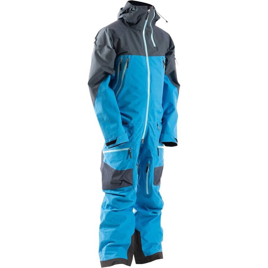OEM Custom Adults Winter Outdoor Snow Jumpsuit One Piece Set Waterproof Ski Suit Overalls Men